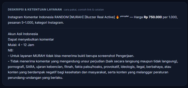 buzzer instagram komentar random